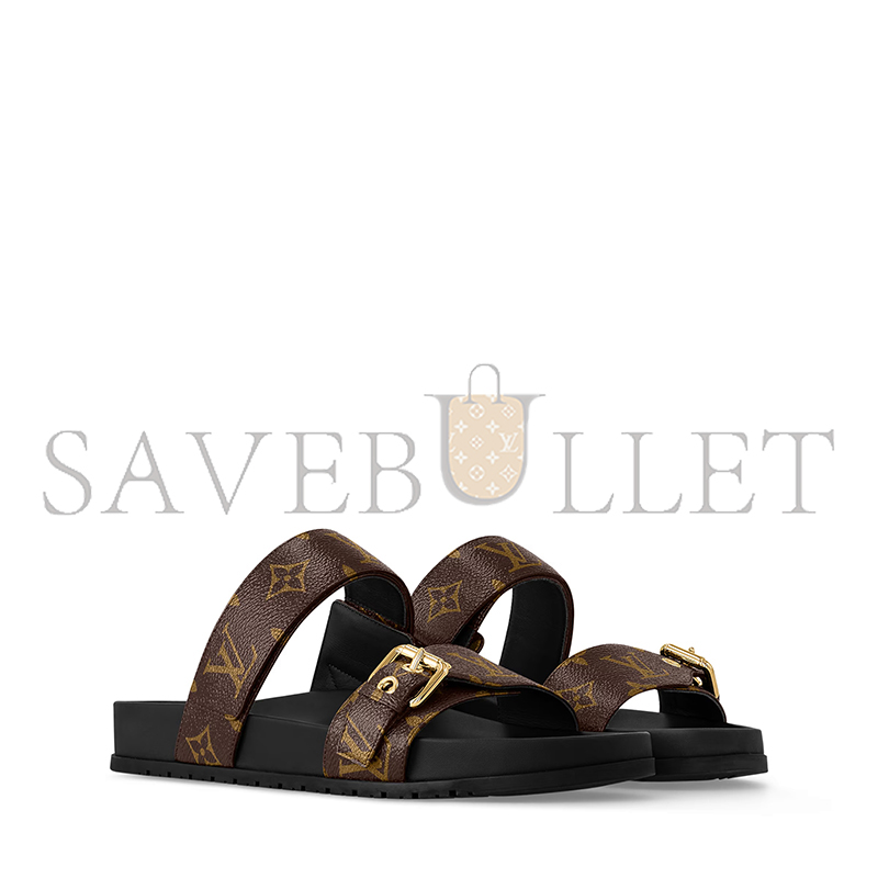 LOUIS VUITTON BOM DIA FLAT COMFORT MULE 1AAW8M LOUIS VUITTON BOM DIA FLAT COMFORT MULE 1AAW8M